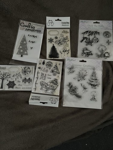 Various christmas themed - themed, clear