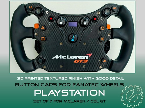 Standard fanatec button caps - button,
