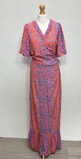 Next Wrap Maxi Dress Size UK