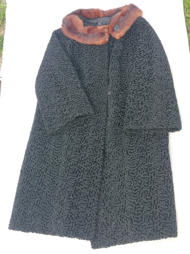 Vintage 1960s faux fur astra - vintage,