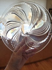 Vtg R Lalique Crystal Serving
