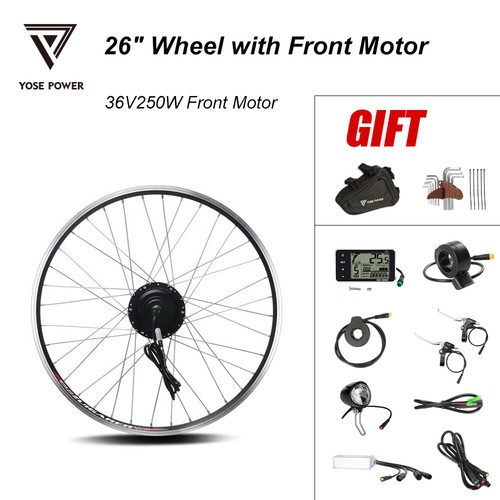 36v 250w wheel with - 250w, front
