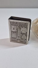 Vintage matchbox holder 'Gay