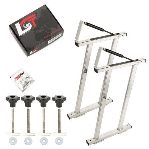 Rails screws hinge dampers - 2x,