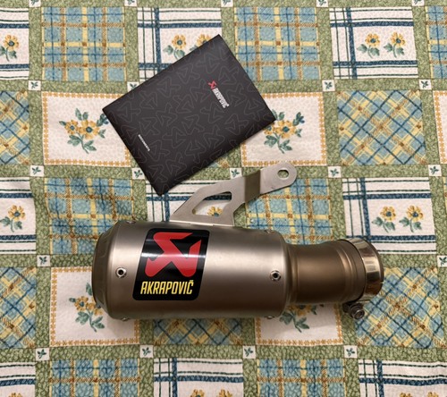 Akrapovic titanium exhaust - akrapovic,
