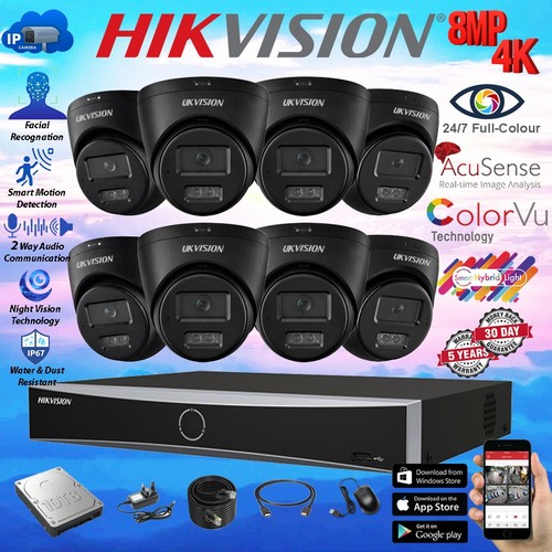 Hikvision cctv 8mp nvr - hikvision, 4k