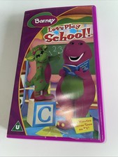 Barney Dinosaur VHS Video