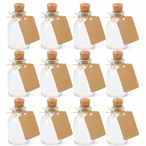 Mini glass bottles 50ml party - mini,
