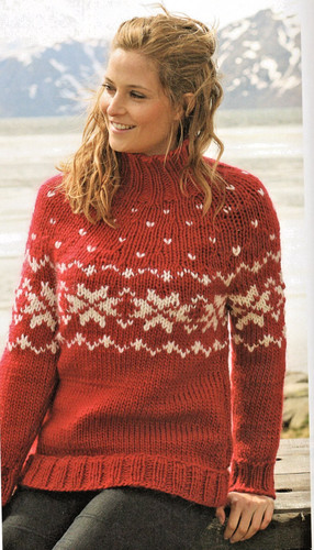 Knitting pattern ladies - pattern.,