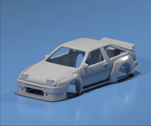 Hot wheels toyota ae86 - hot, body