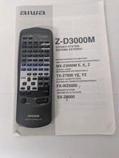 Genuine Aiwa RC-TZ3000ML