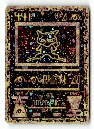 Pokemon card ancient mew - mew, holo