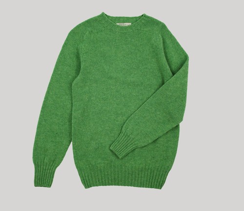 Classic shetland crew neck - shetland,