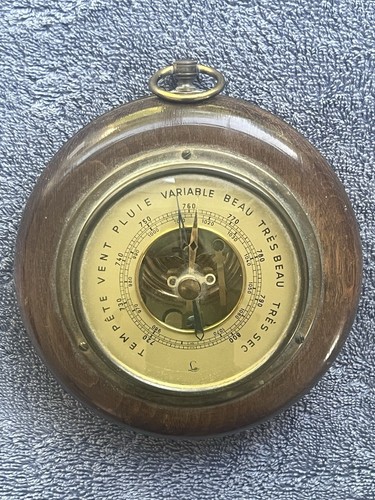 Vintage french barometer - french,