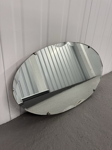 Antique mirror bevelled edge - antique,