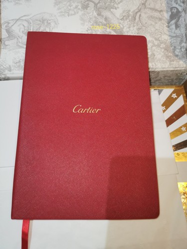 Cartier red notebook gift - cartier,