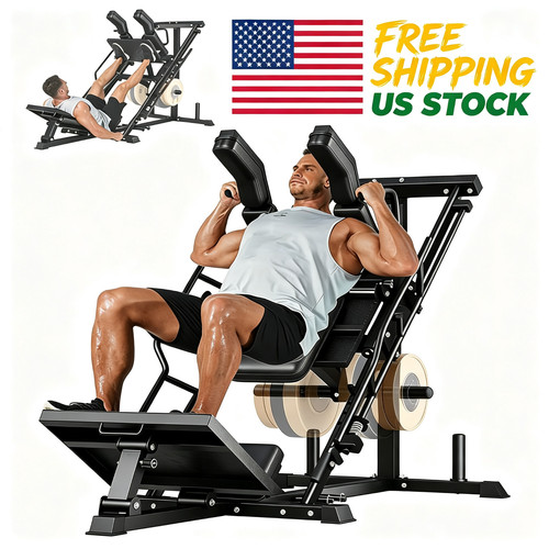 Leg press hack - press, squat