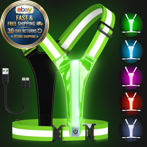 Led reflective vest - led,