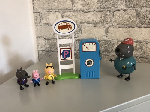 Peppa pig grandad mechanic - , dog