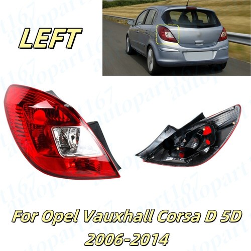 Rear light for vauxhall corsa - rear,