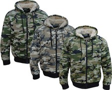 Mens Army Fur Lined Military