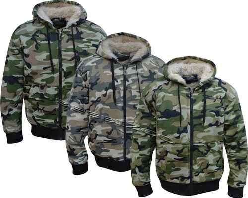 Mens army fur lined - army,
