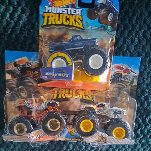 Monster jam trucks hotwheels - monster,