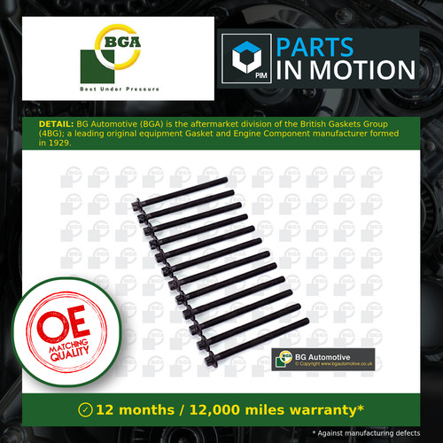 Cylinder head bolts fits - cylinder,