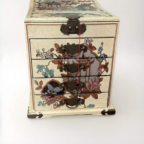 Japanese vintage jewelry box - vintage,