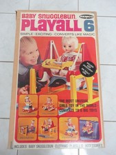 1966 Remco Doll BABY SNUGGLEBUM PLAYBALL 6 Box Only Super Rare Snuggle Bum
