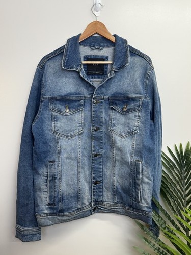 Zara denim jacket mens - mens, xl