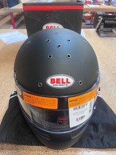 Bell RS7 Pro Helmet (Matte Black), Size Large 60cm - FIA Approved *Minor Scuffs*
