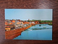 Witesands Dumfries Colourmaster Postcard Shows Vintage Vehicles