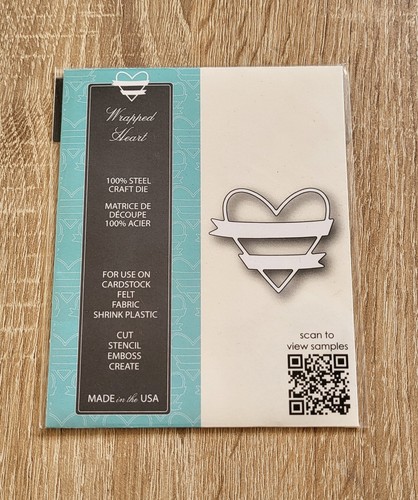 Memory box wrapped heart die - memory,