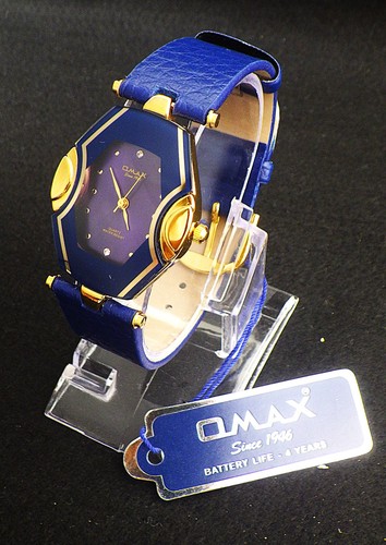 Omax blue unisex watch new - blue,
