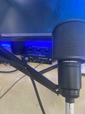 complete mic setup audio technica at2020 And M-audio M-track Solo