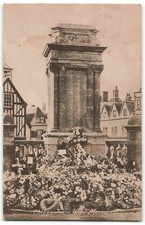 Chippenham War Memorial Wiltshire Most Names Legible - Postcard R09