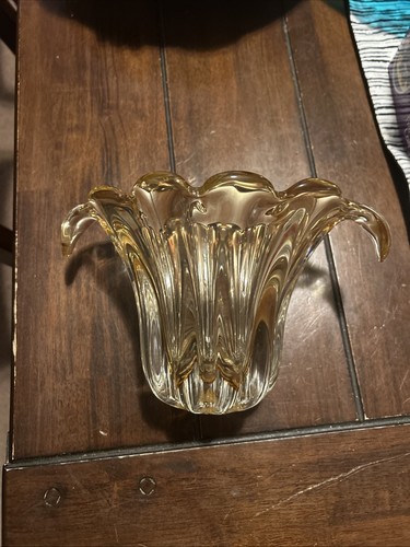 Mcm heavy thick art glass - heavy,