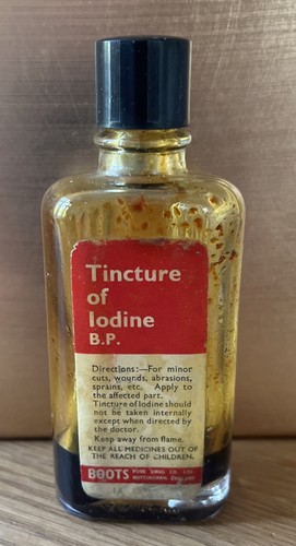 Vintage boots chemist tincture - vintage,