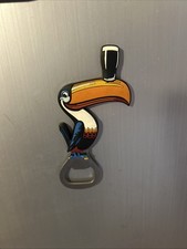 Genuine Guinness Collectable Bottle Opener / Fridge Magnet - Toucan - Great!