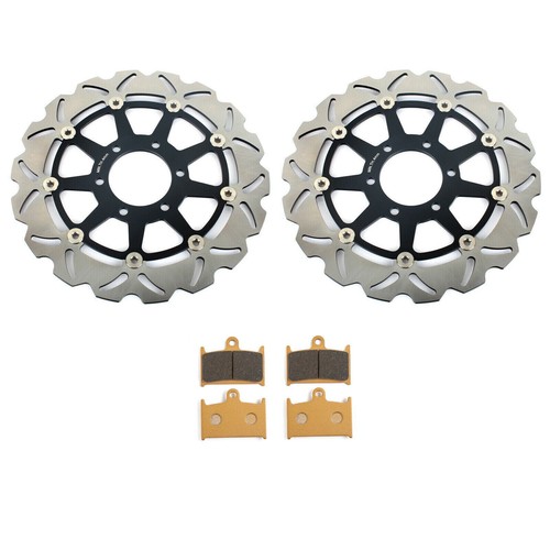 Front brake discs - pads, for