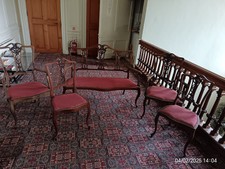 Georgian parlor set - georgian,