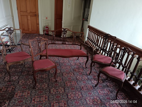 Georgian parlor set - parlor,