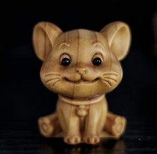 Cute Little Wooden Kitten