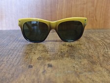 VINTAGE OLIVER GOLDSMITH LORD 1961 LEMON SQUASH ACETATE SUNGLASSES #A48