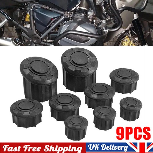 9pcs frame plugs set - frame, caps