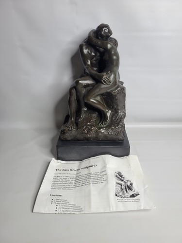 Rodin the kiss sculpture - kiss",