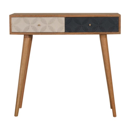 Milan navy and - white, console