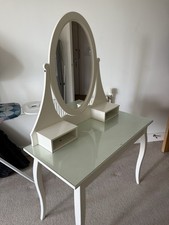 IKEA Hemnes dressing table with mirror white 100x50 cm bought for £159 (eltham  