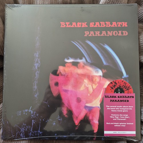 Black sabbath paranoid sealed - sabbath,